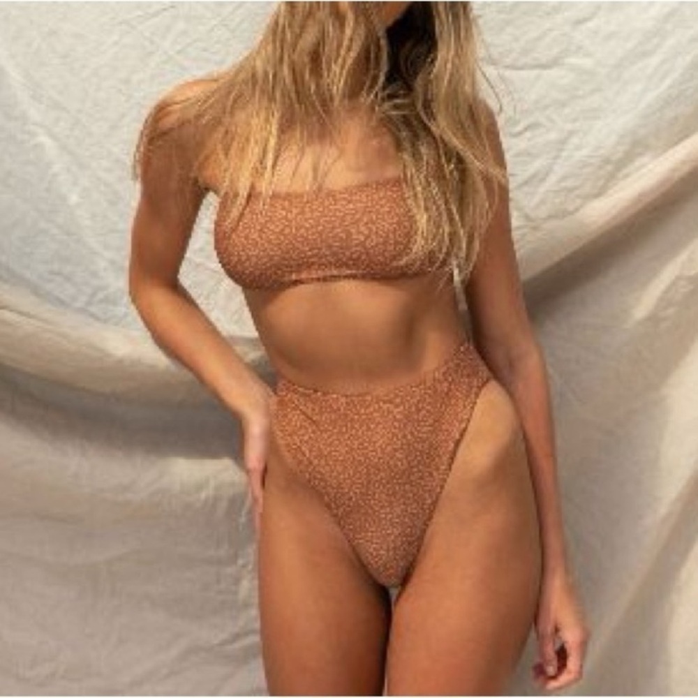 STONE FOX x FREE PEOPLE Sumatra Bottom In Wild Cat